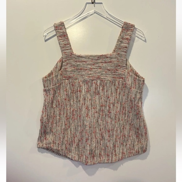 Lucky Brand Textured Square-Neck Top Womens Size Large (1305)‎ - Picture 5 of 9